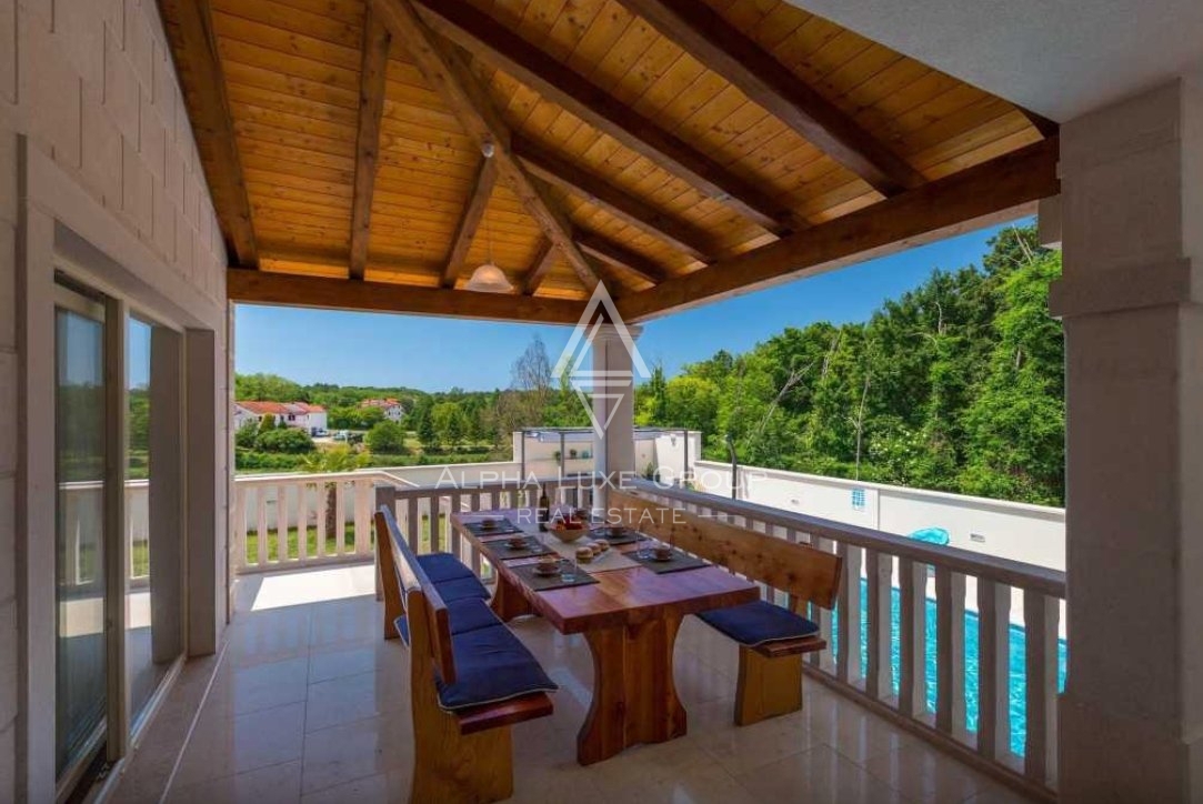 Tinjan, Istria: Villa tranquilla con piscina privata
