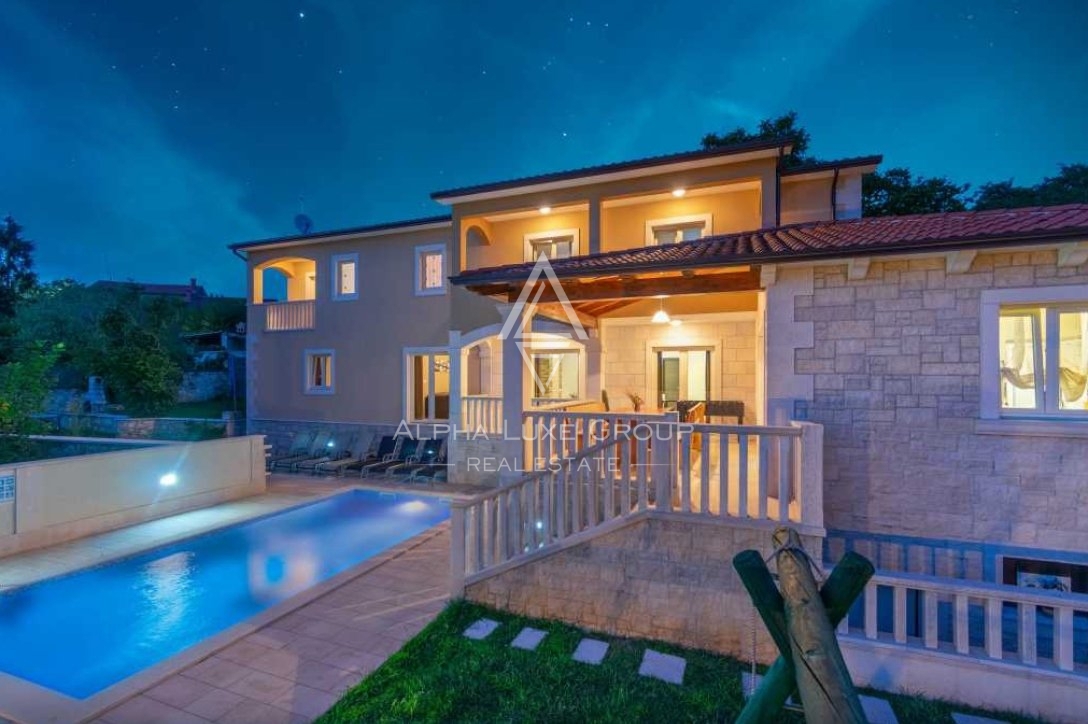 Tinjan, Istria: Villa tranquilla con piscina privata