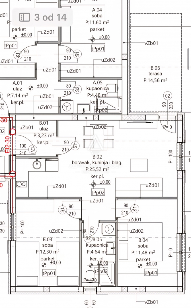 Tar-Vabriga, Istria: Moderno appartamento piano T in vendita