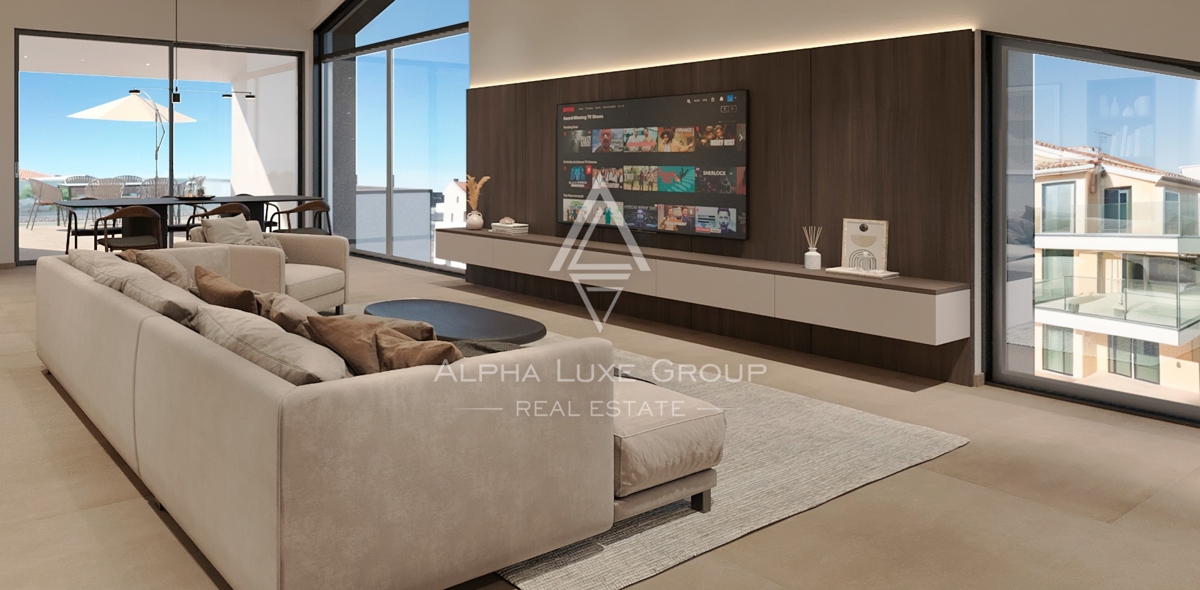 Rovigno, Istria: Elegante duplex con ampia terrazza