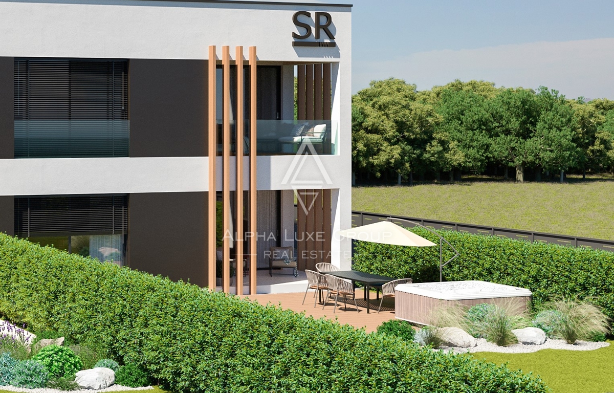 Rovigno, Istria: Elegante duplex con ampia terrazza