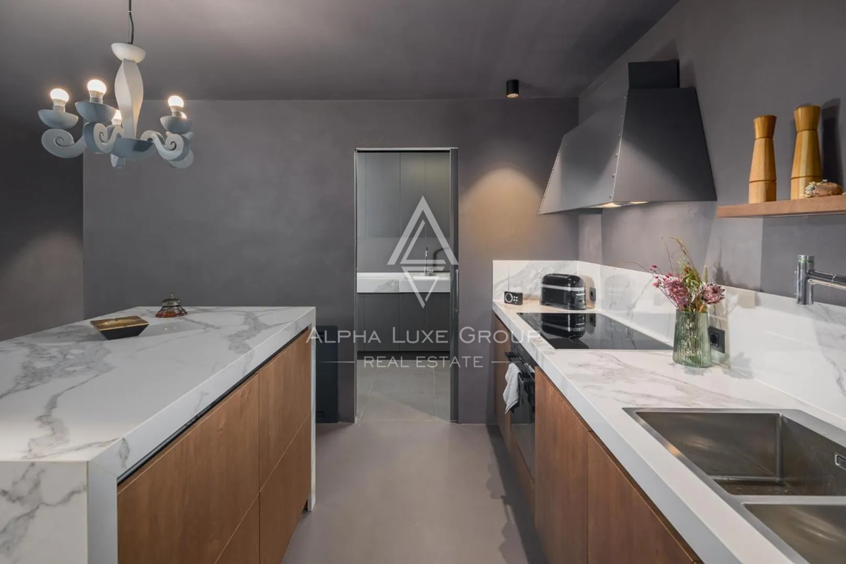 Istria, Poreč: Moderna casa in pietra vicino costa