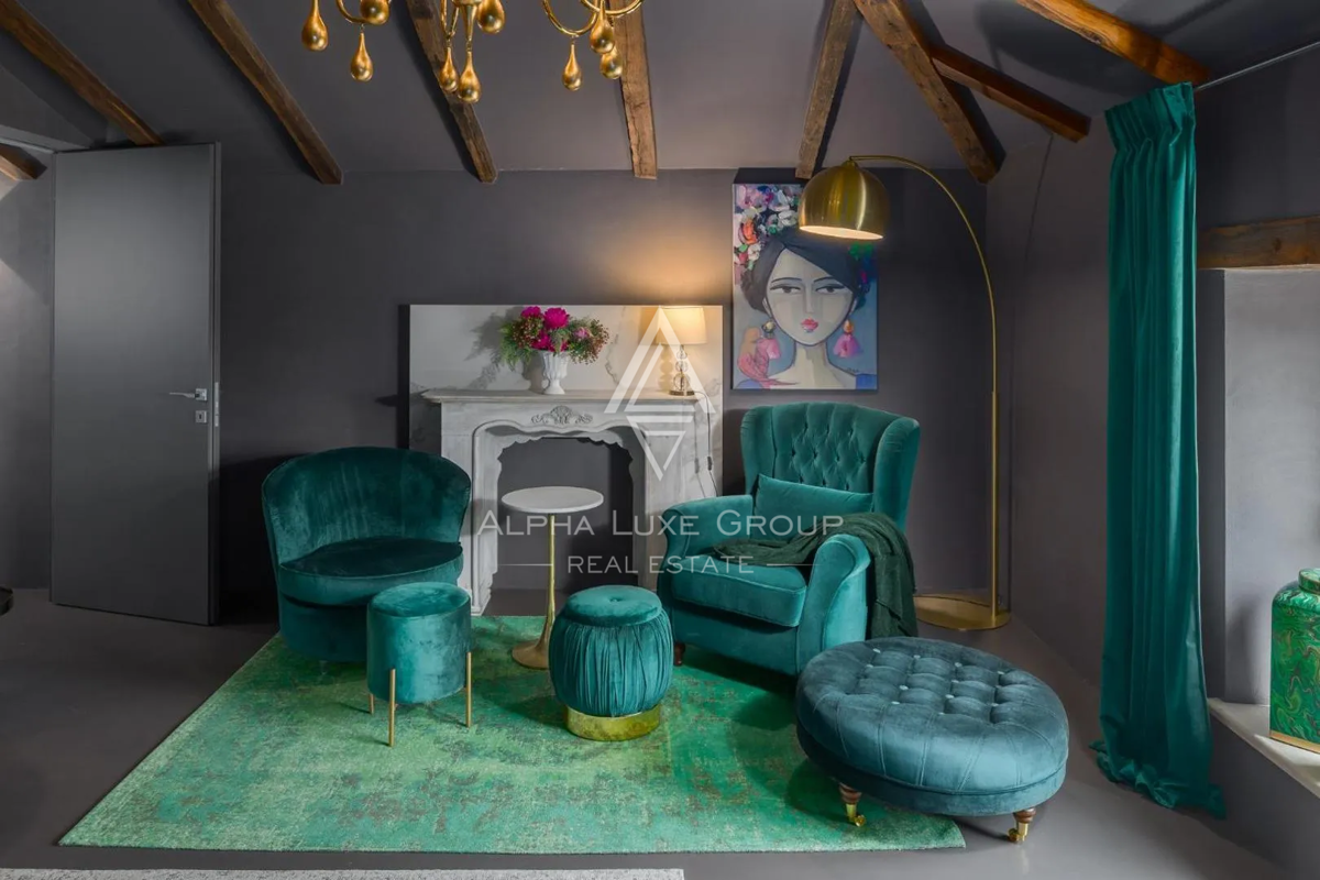 Istria, Poreč: Moderna casa in pietra vicino costa