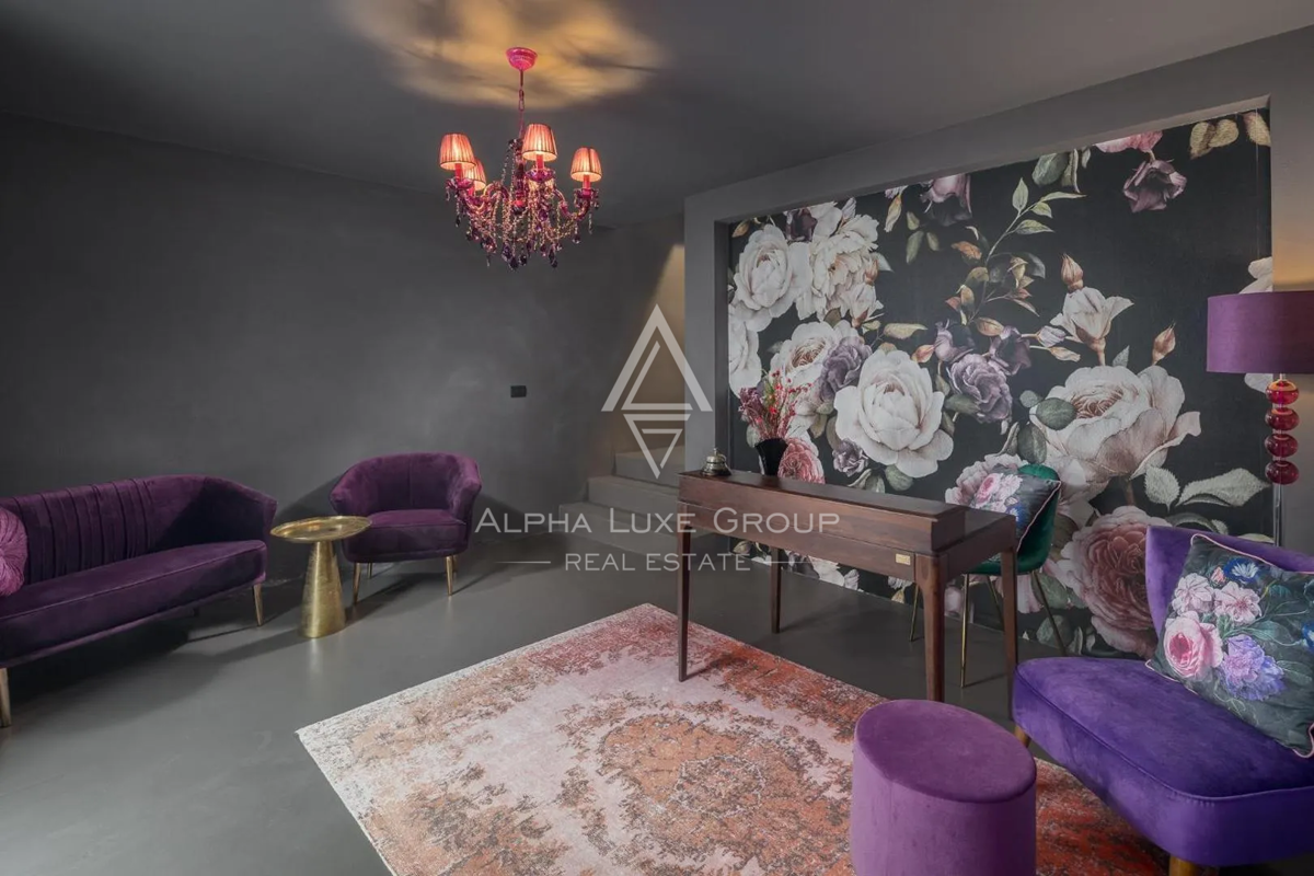 Istria, Poreč: Moderna casa in pietra vicino costa