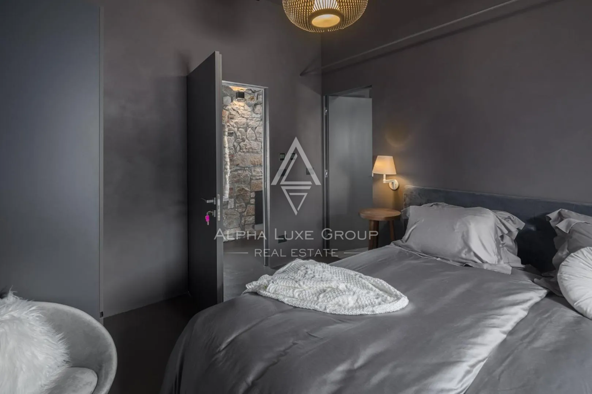 Istria, Poreč: Moderna casa in pietra vicino costa