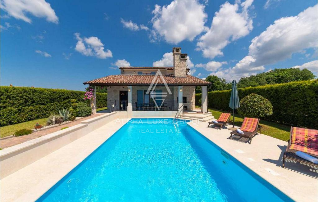 Istria, Tinjan: Casa rurale con piscina privata
