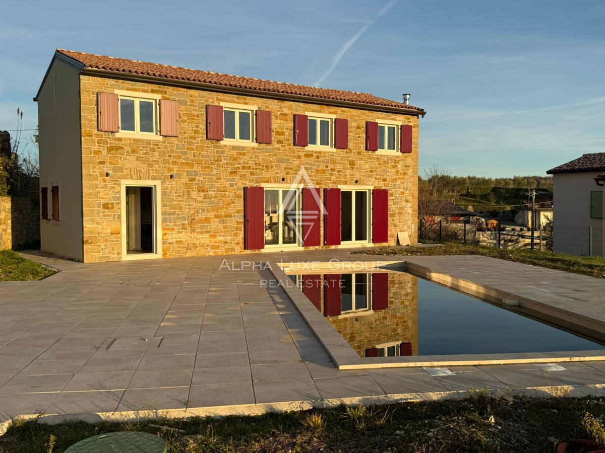 Istria, Momjan: Casa in pietra tradizionale esclusiva