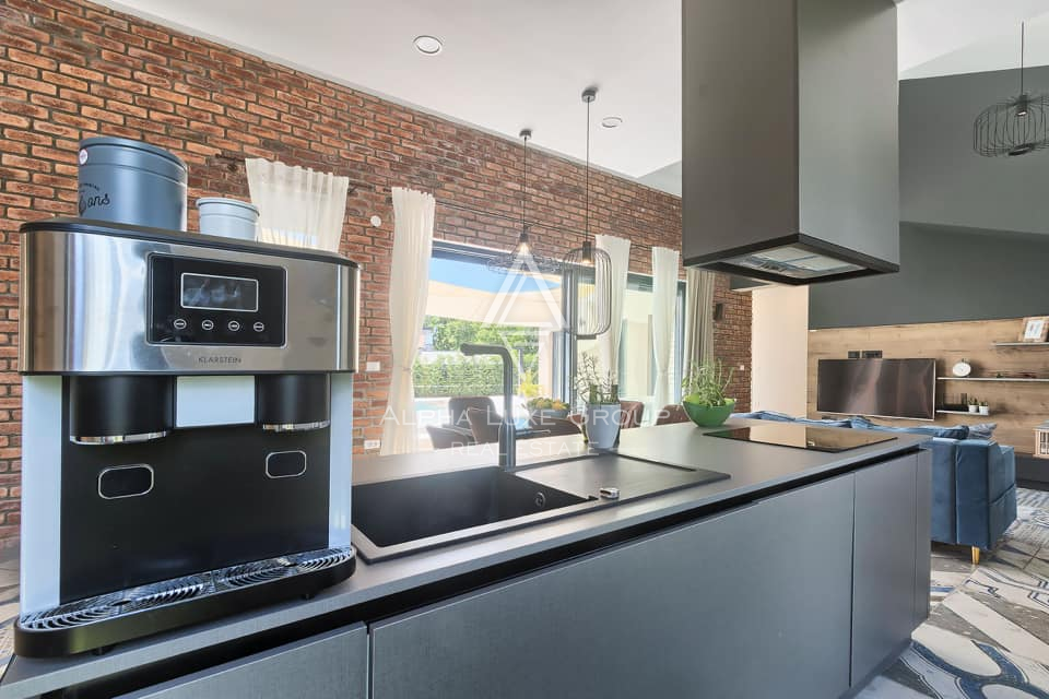 Istria, Vodnjan: Villa elegante con piscina riscaldata