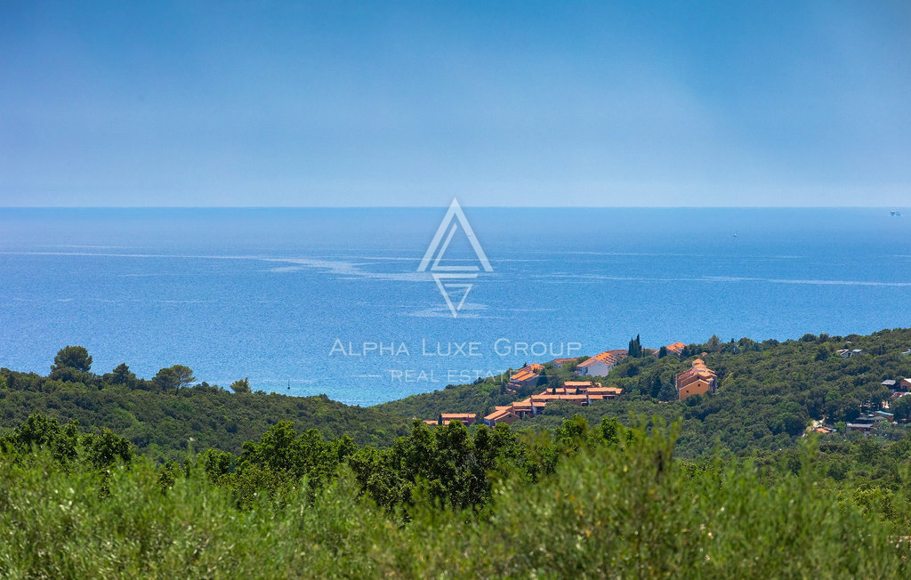 Istria, Krnica: Villa contemporanea vista mare