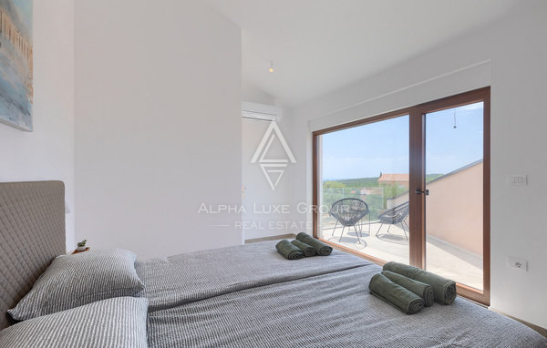 Istria, Krnica: Villa contemporanea vista mare