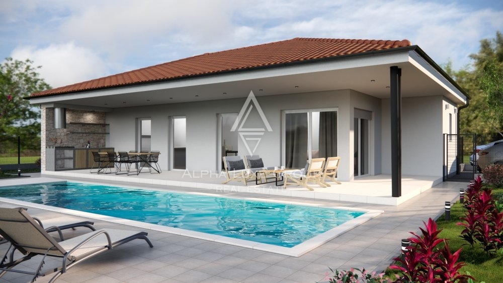 Casa di nuova costruzione con piscina, Istria, Rovigno