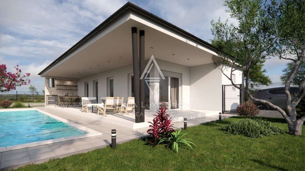Casa di nuova costruzione con piscina, Istria, Rovigno