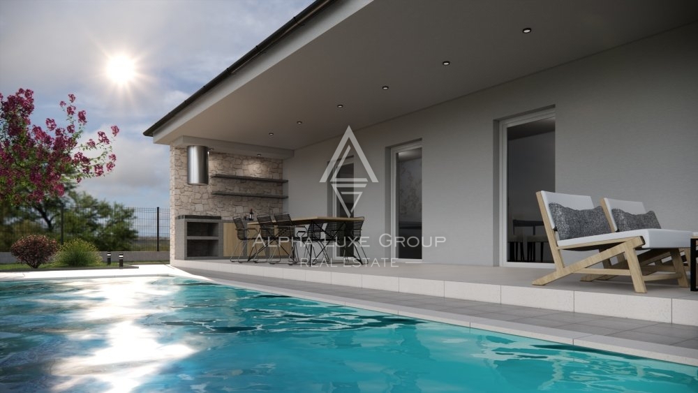 Casa di nuova costruzione con piscina, Istria, Rovigno