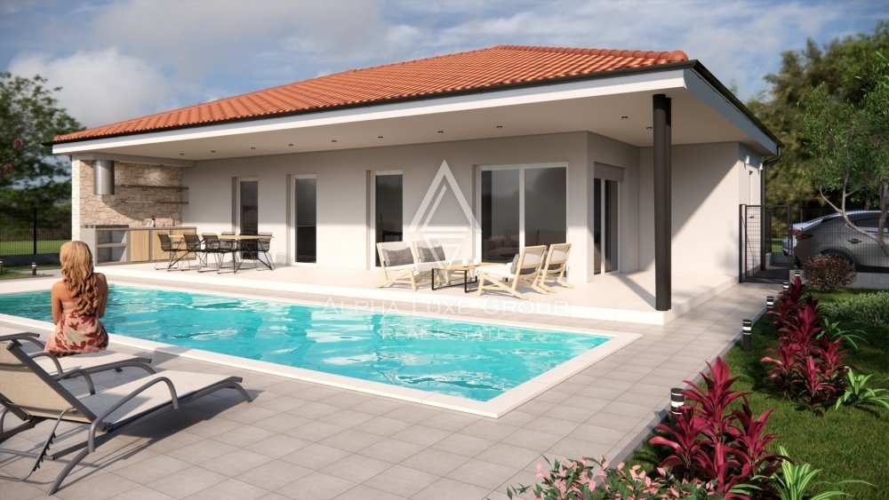 Casa di nuova costruzione con piscina, Istria, Rovigno