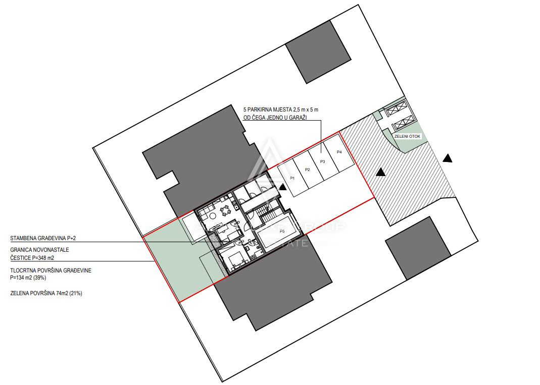 Istrien, Pula: Luxus penthouse mit garage und terrassen