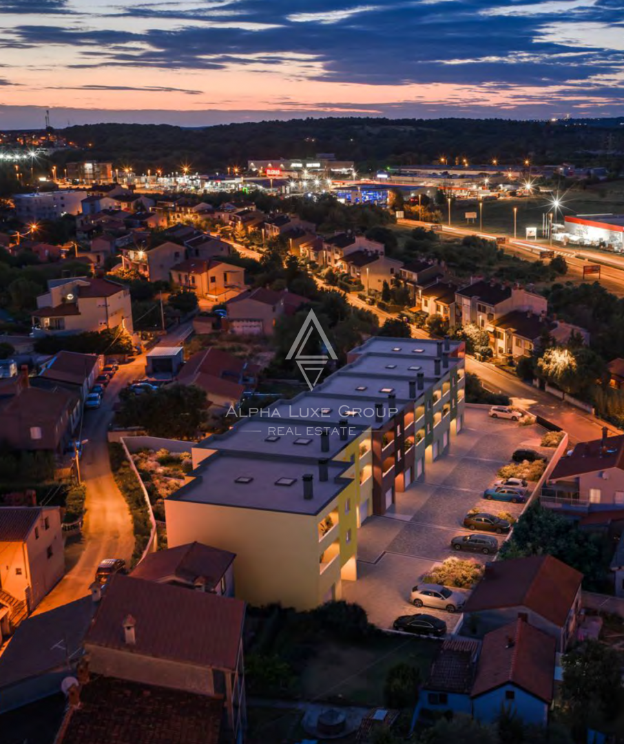 Istria,Pula: Appartamento con 2 camere e garage