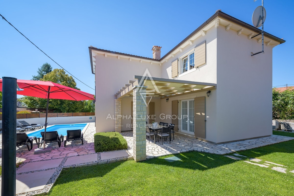 Istria, San Lorenzo: Villa moderna con piscina