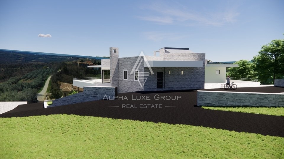 Istria: Villa esclusiva con vista mare - Nuova costruzione