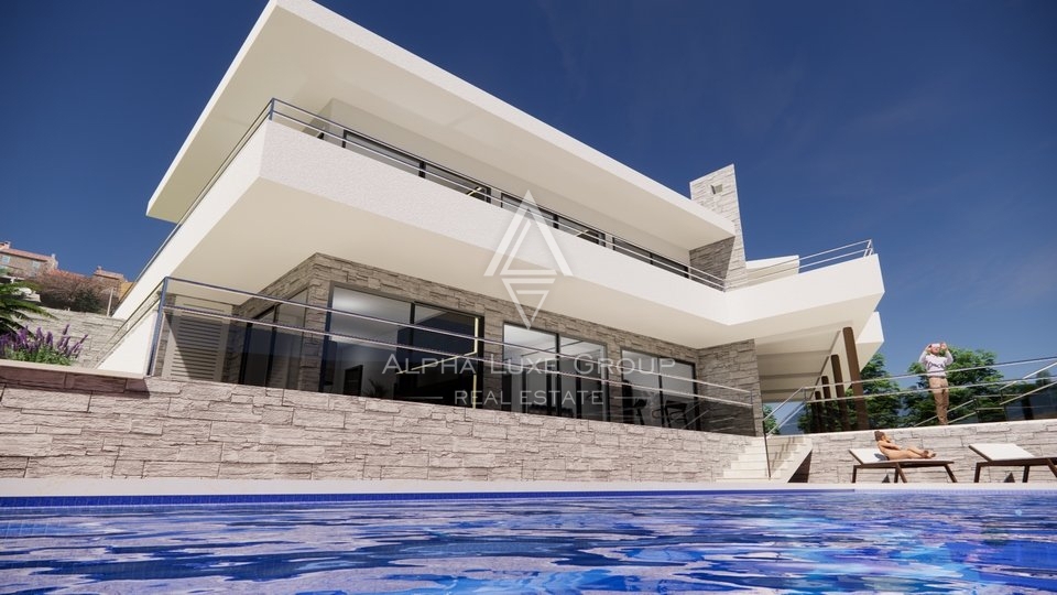 Istria: Villa esclusiva con vista mare - Nuova costruzione