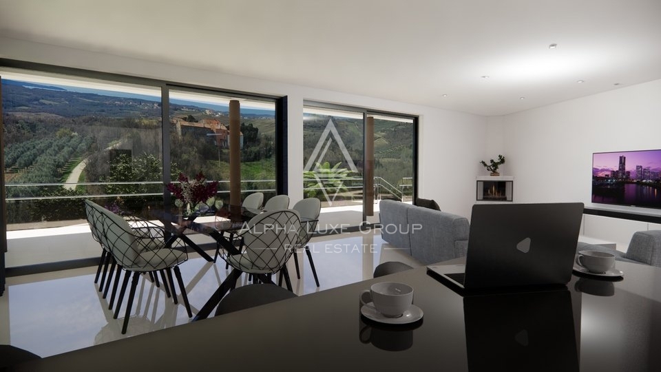 Istria: Villa esclusiva con vista mare - Nuova costruzione