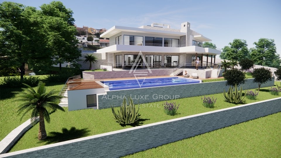 Istria: Villa esclusiva con vista mare - Nuova costruzione