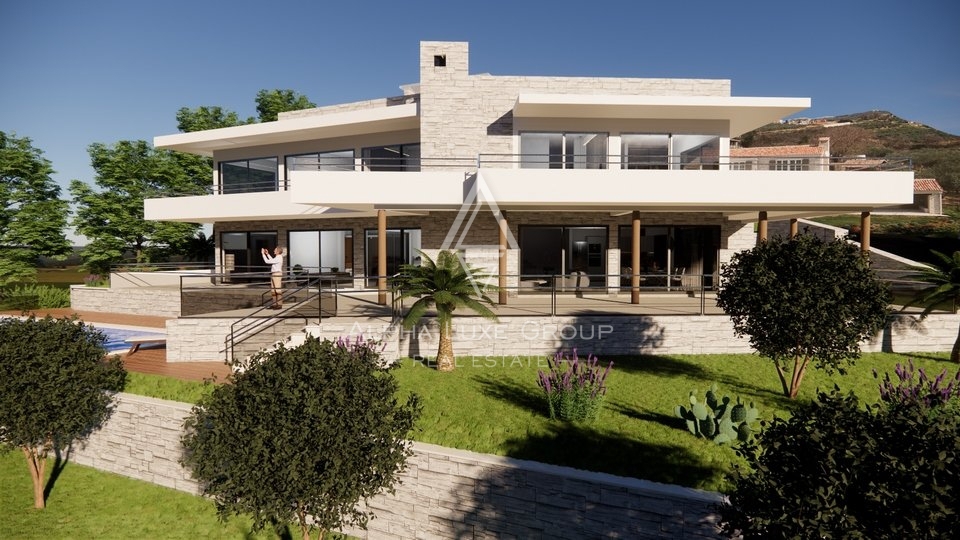 Istria: Villa esclusiva con vista mare - Nuova costruzione