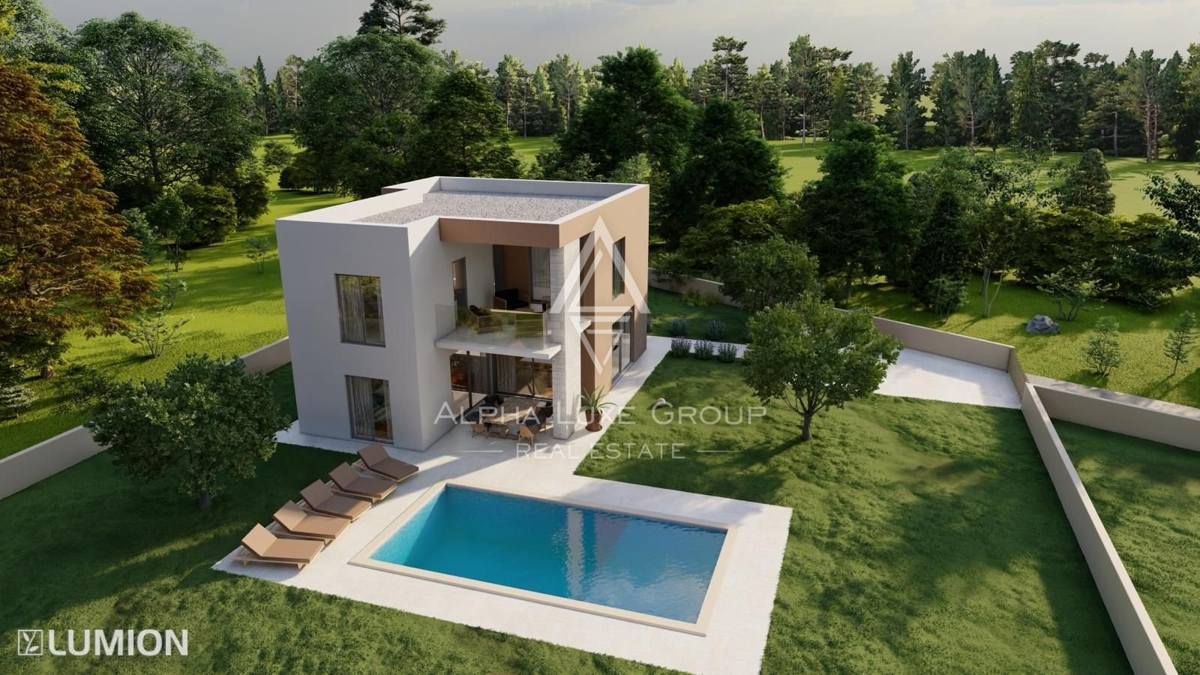Poreč - Villa moderna squisita con vista mare in vendita