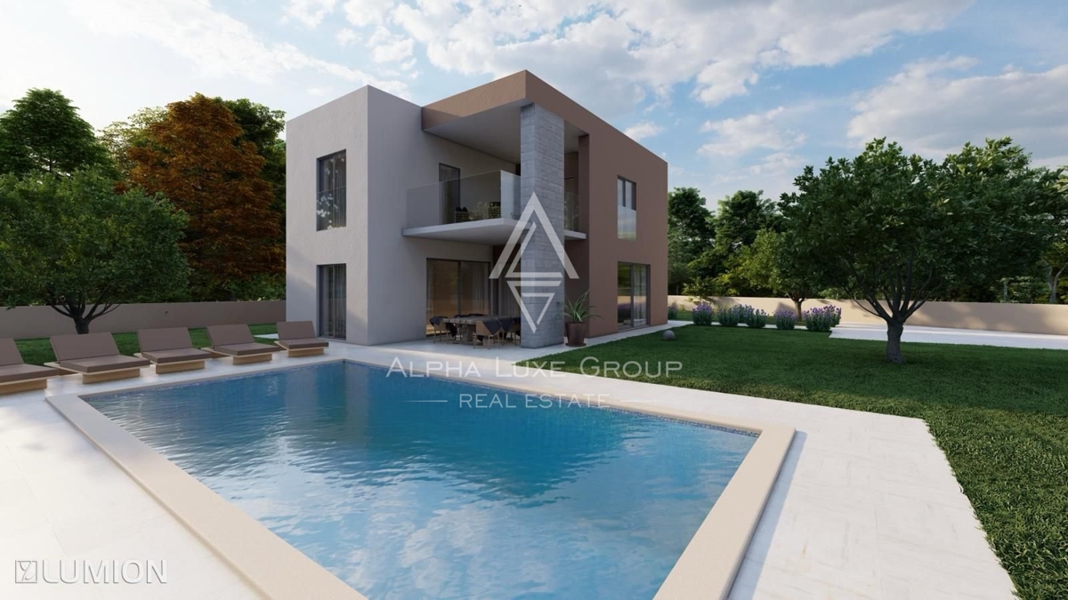 Poreč - Villa moderna squisita con vista mare in vendita
