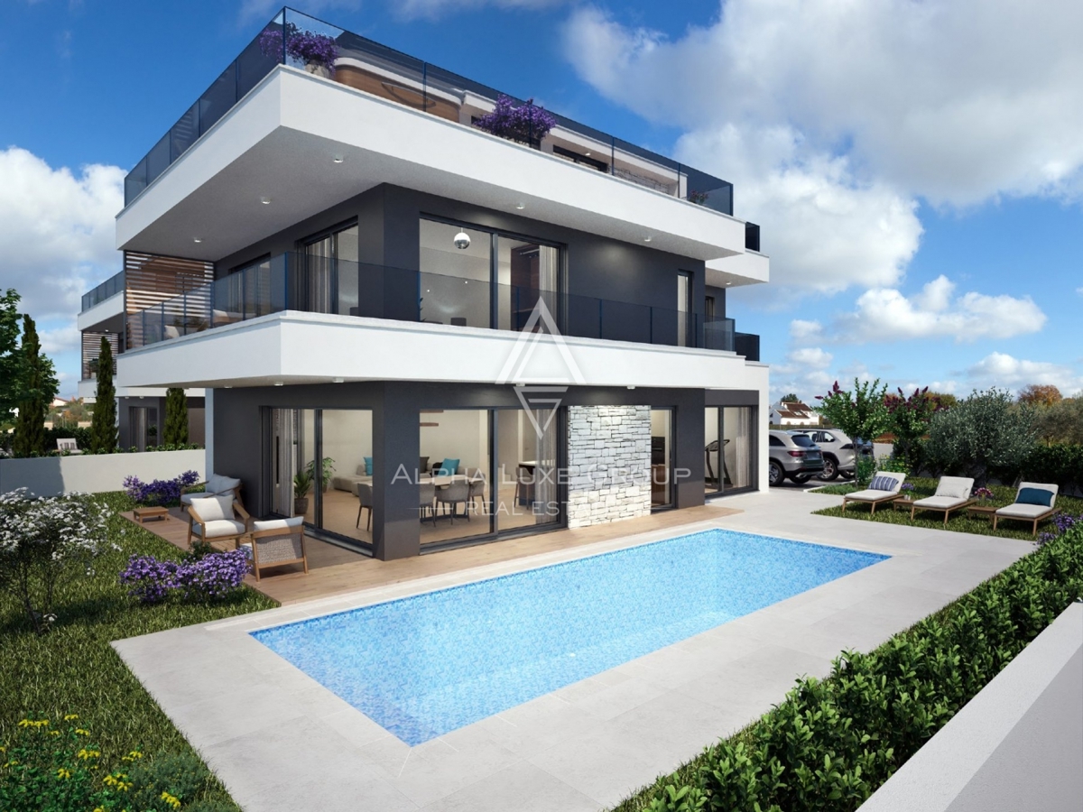 Dintorni di Poreč - Villa indipendente serena con terrazza panoramica