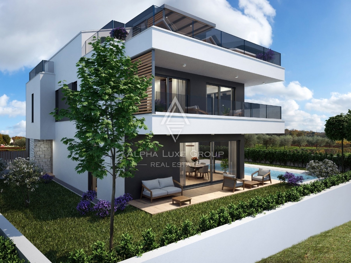 Dintorni di Poreč - Villa indipendente serena con terrazza panoramica