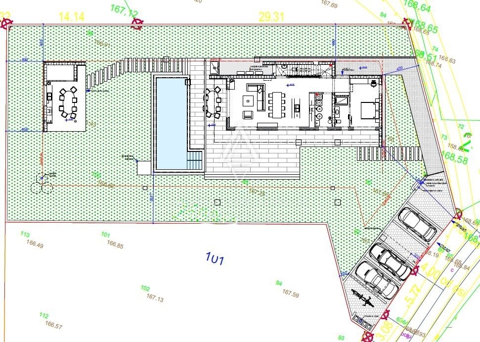 Poreč - Villa moderna con piscina