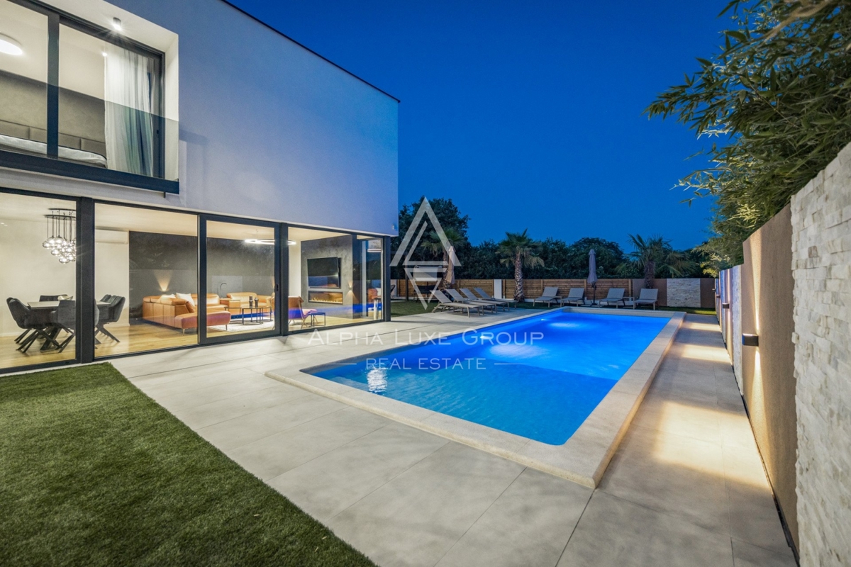 Medulin, Istria - Villa Moderna con Caratteristiche Stupende