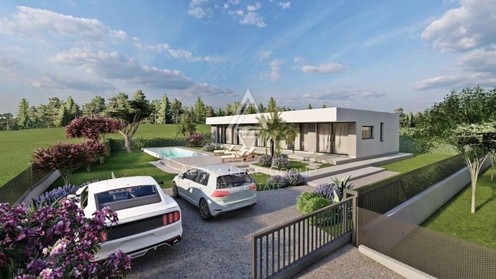 Casa di nuova costruzione con piscina, Istria, Labin