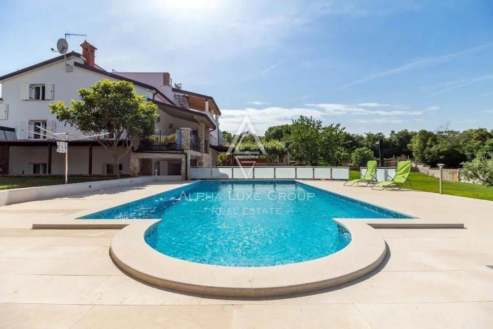 Incantevole casa con piscina e vista mare. Istria, Medolino