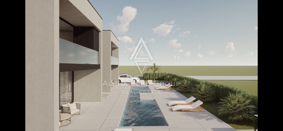 VILLA DI LUSSO IN COSTRUZIONE CON PISCINA, ISTRIA, POREČ
