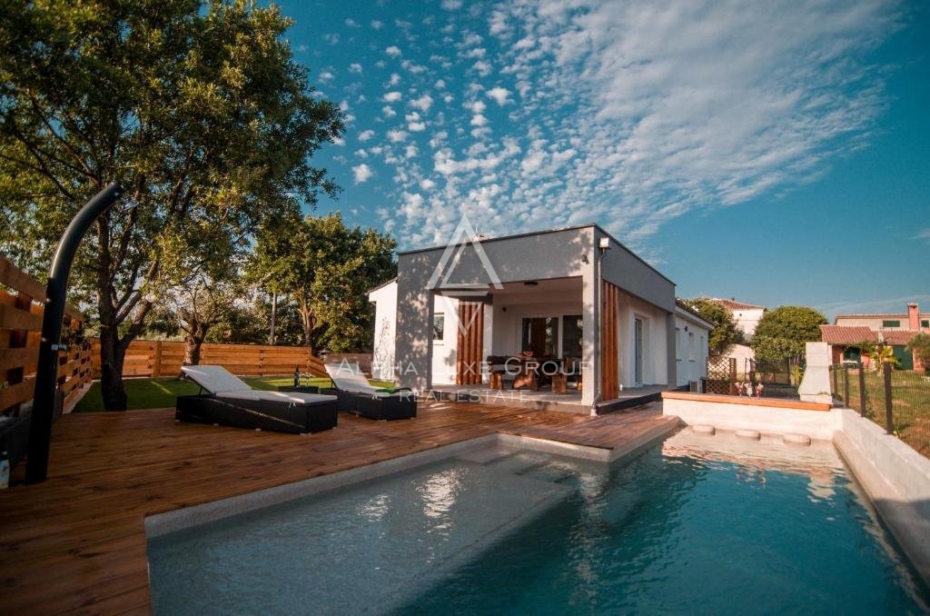 Elegante casa al piano terra con piscina, Istria, Fasana