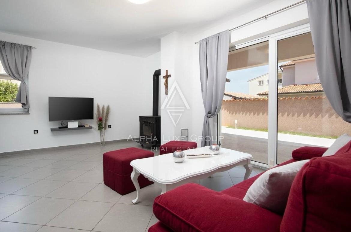 Marčana, Istria: Villa arredata con piscina e garage