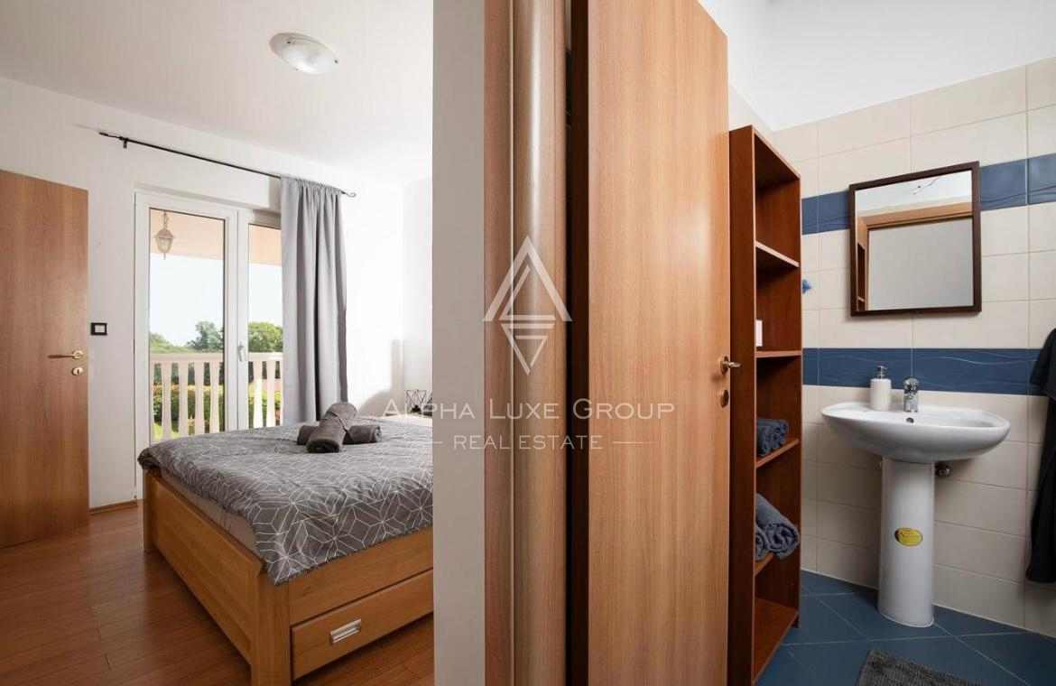 Marčana, Istria: Villa arredata con piscina e garage