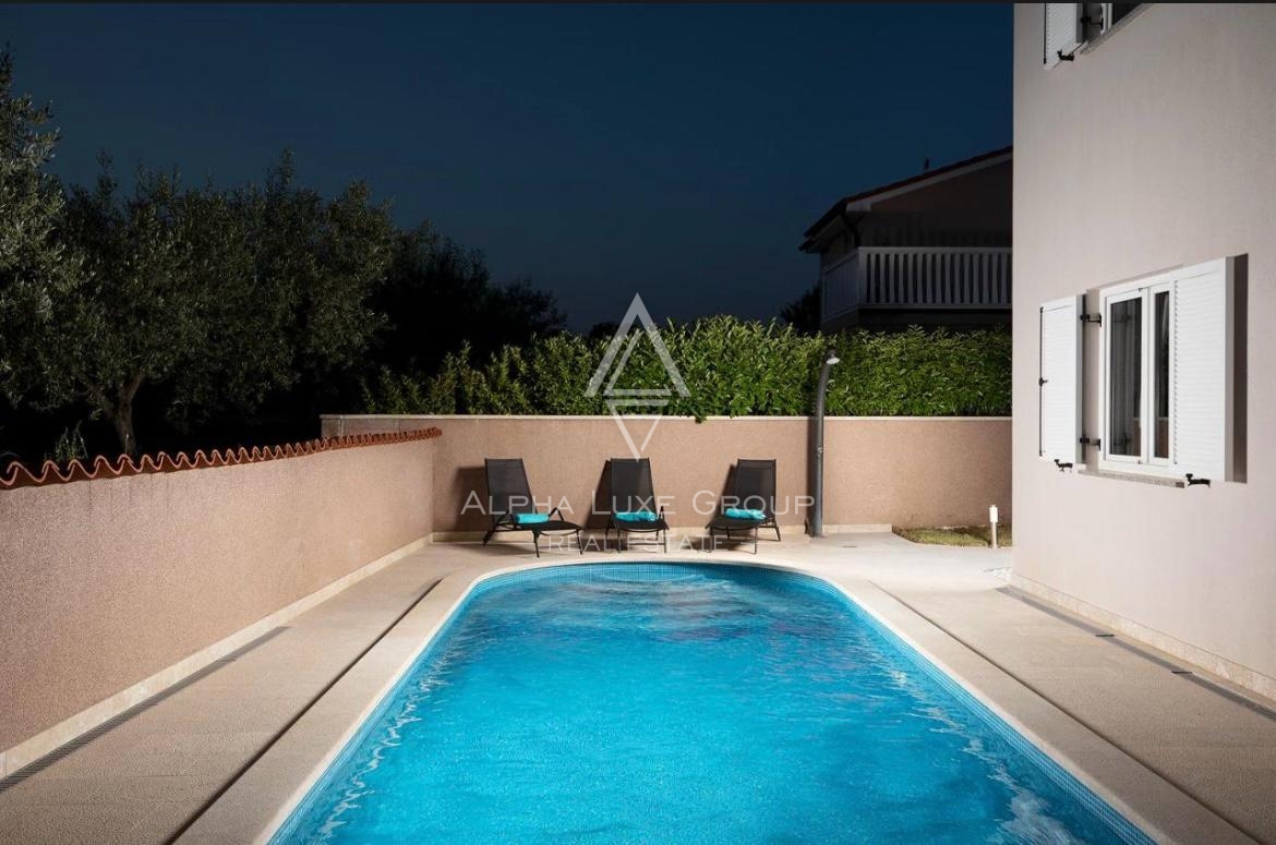 Marčana, Istria: Villa arredata con piscina e garage
