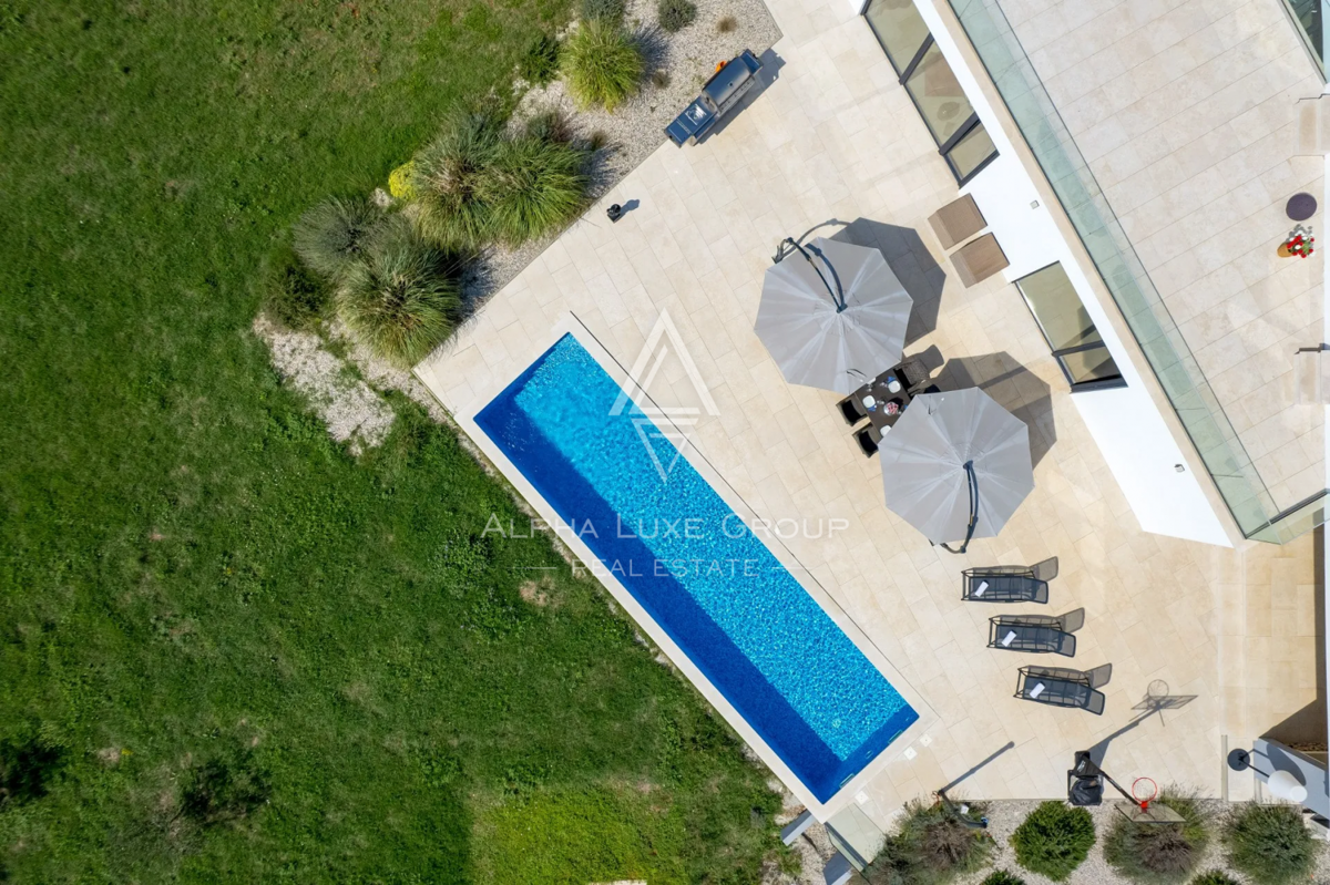 Istria, Višnjan: Villa di lusso con piscina