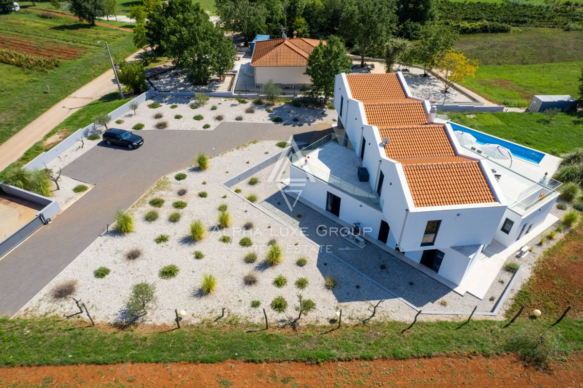 Istria, Višnjan: Villa di lusso con piscina