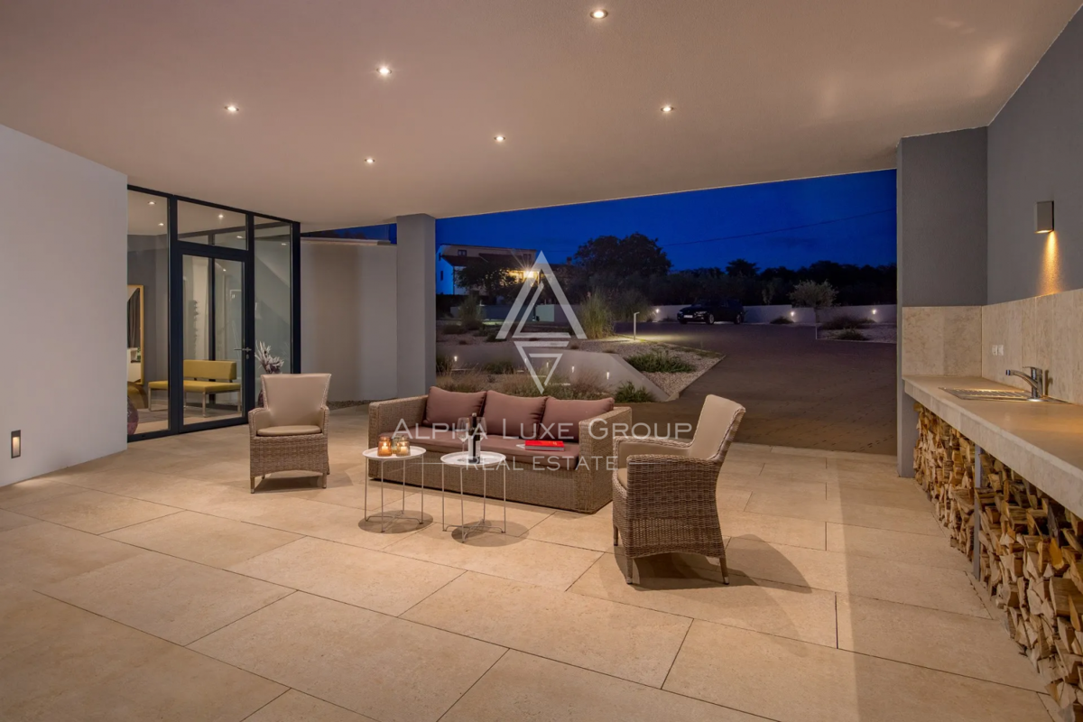 Istria, Višnjan: Villa di lusso con piscina