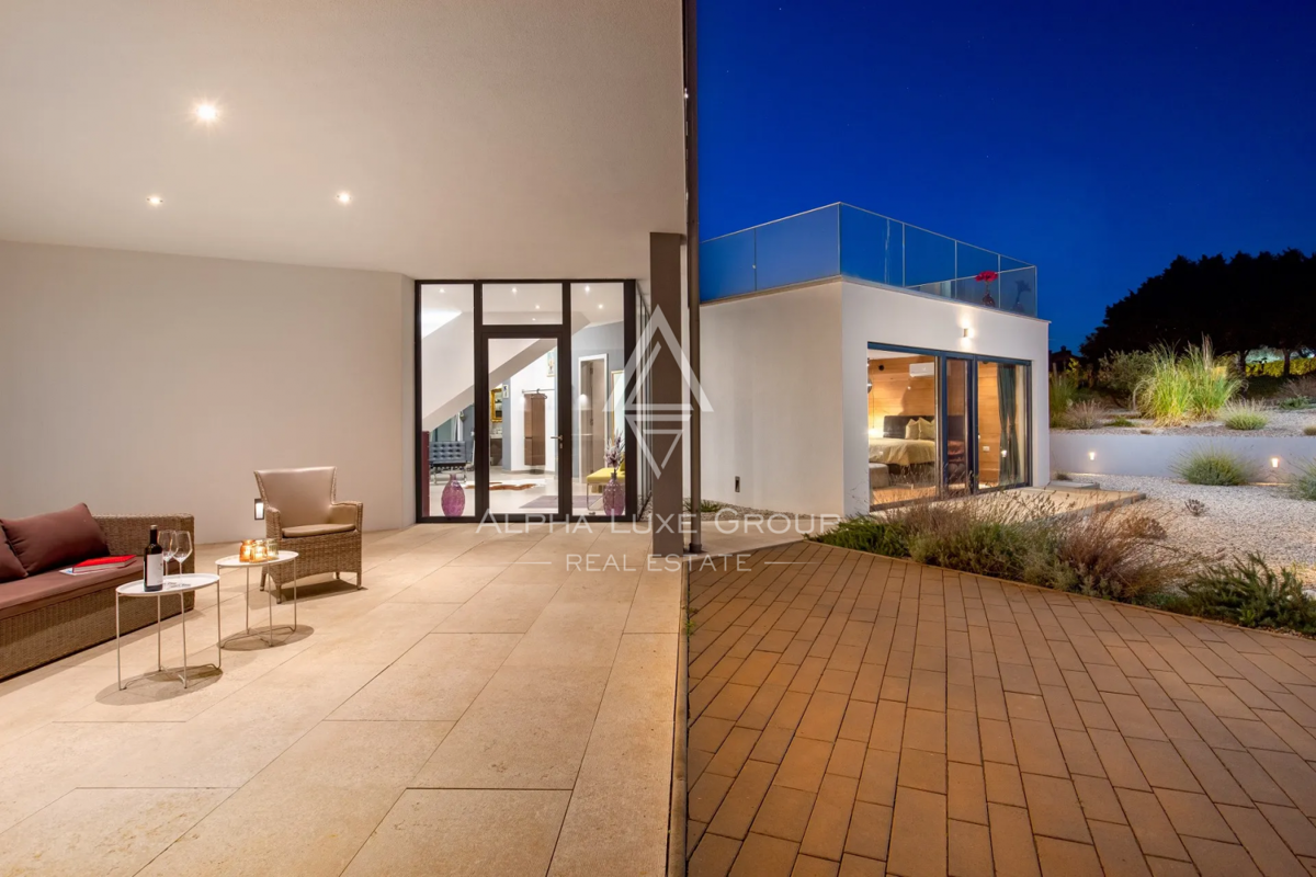 Istria, Višnjan: Villa di lusso con piscina