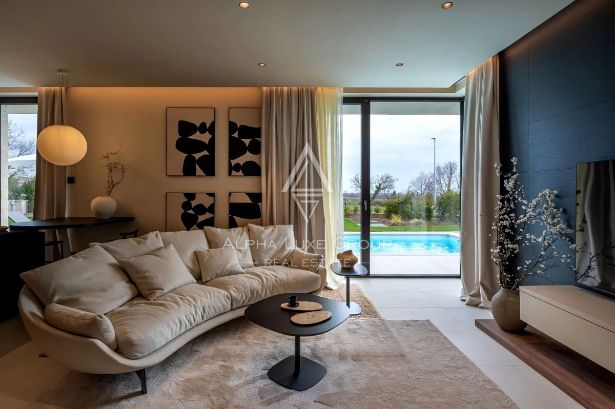 Istria, Poreč: Villa premium con piscina vicino borgo