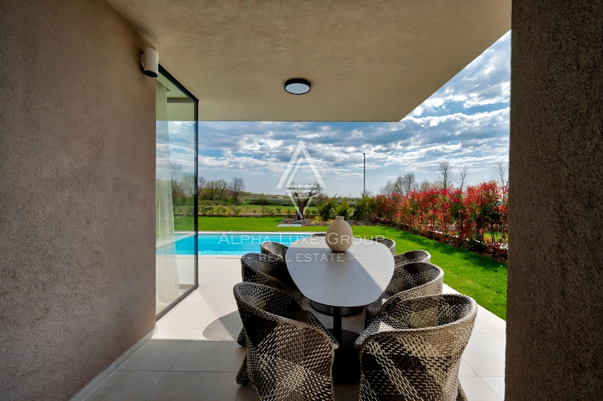 Istria, Poreč: Villa premium con piscina vicino borgo