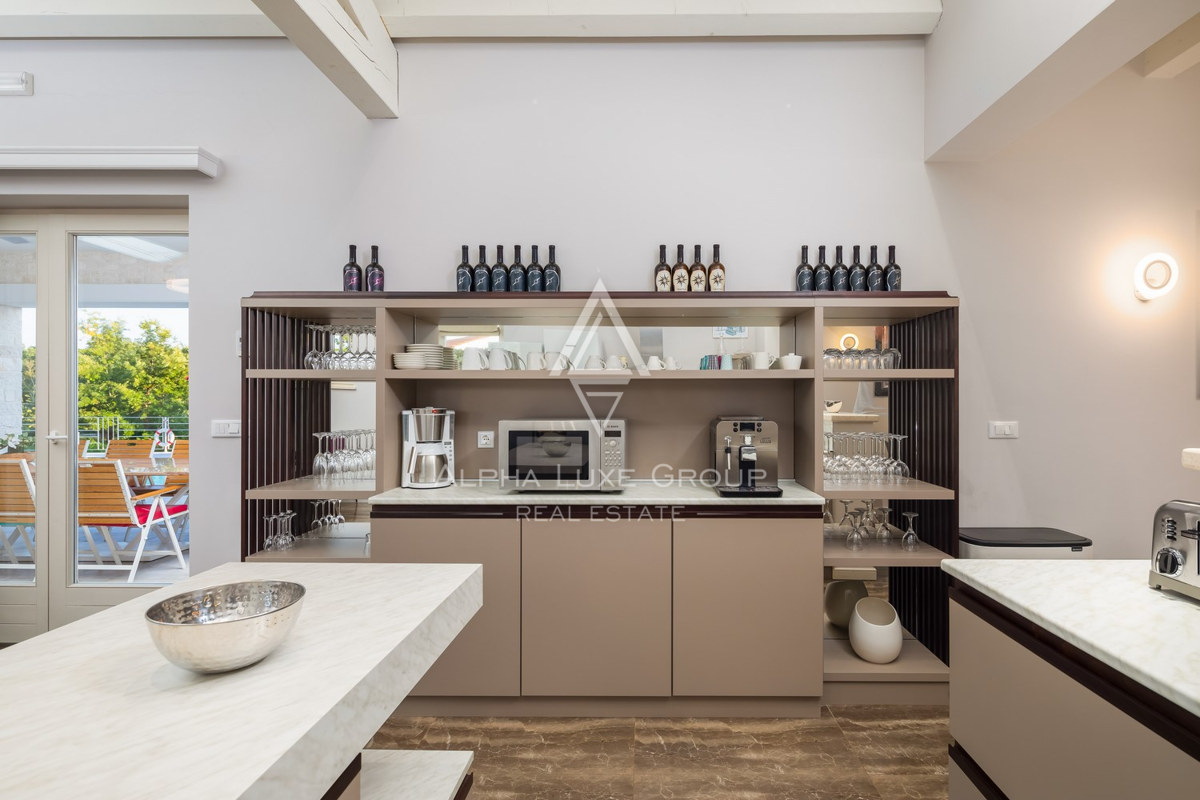 Istria, Svetvinčenat: Villa ampia con piscina e vista