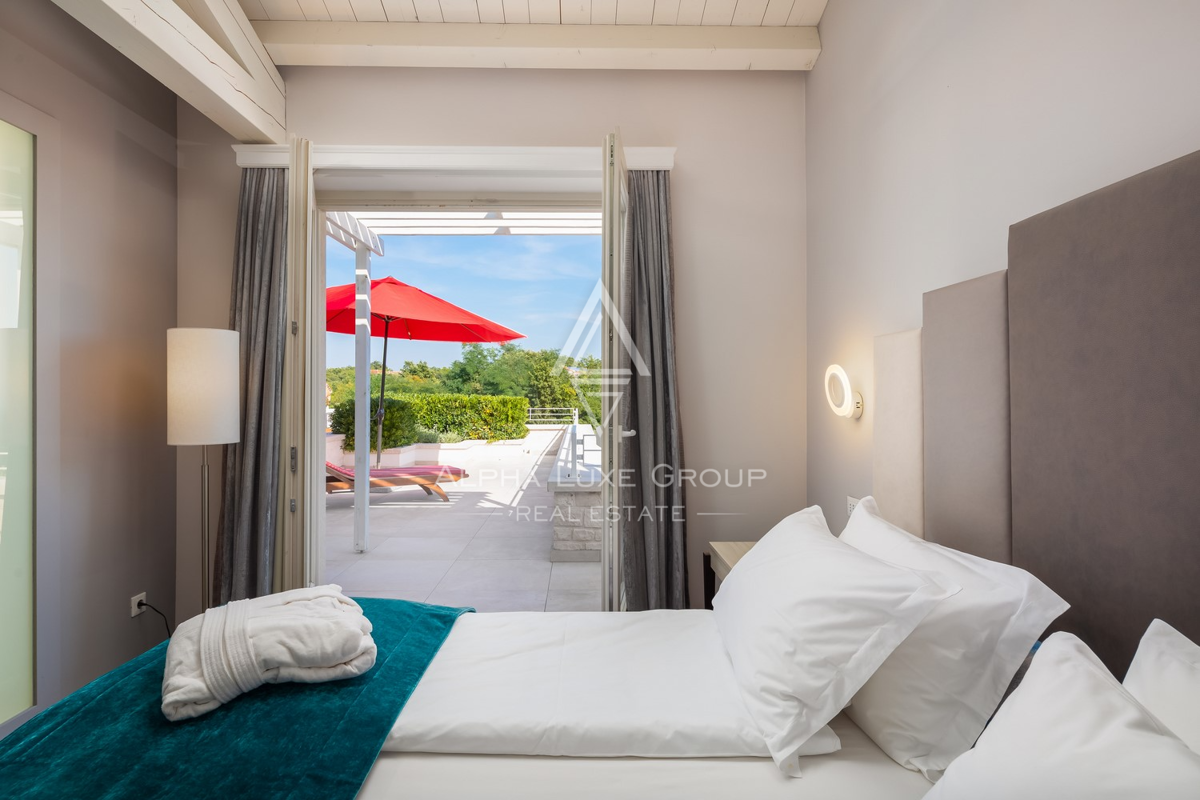 Istria, Svetvinčenat: Villa ampia con piscina e vista