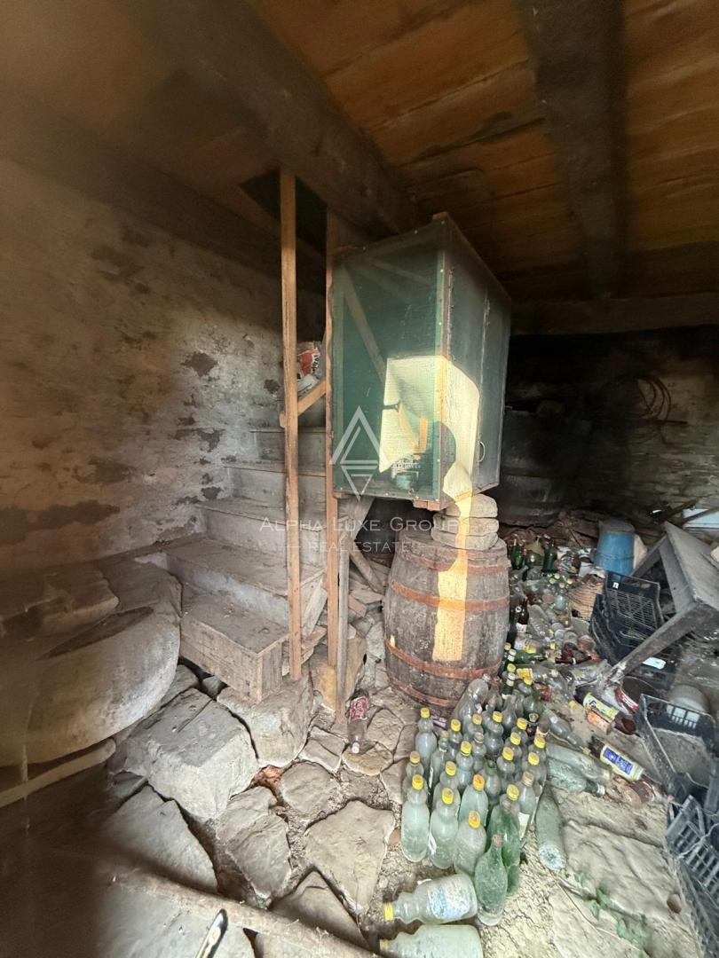 Istria, Krasica: Casa in pietra con vista mare