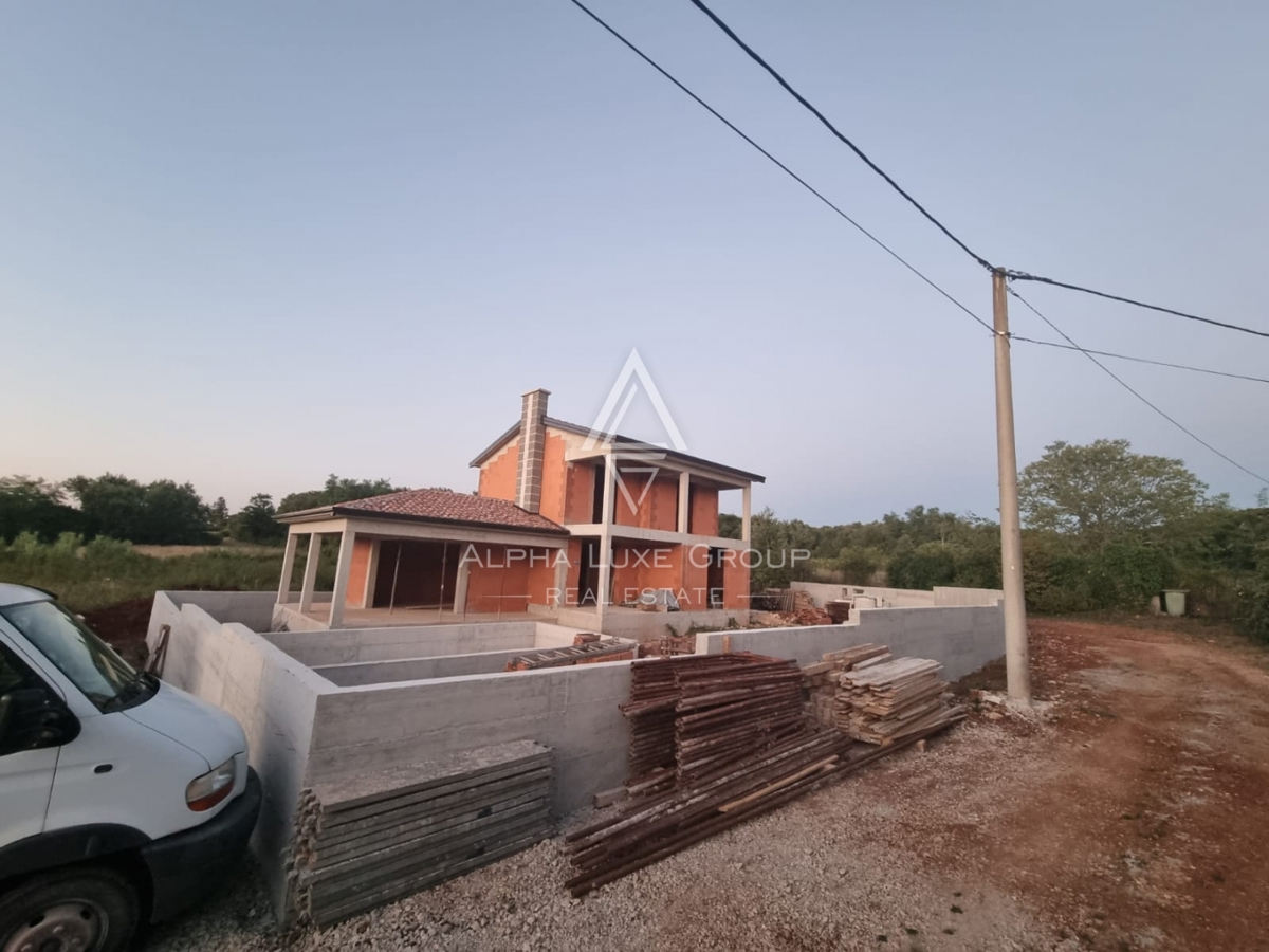 Istria, Višnjan: Casa indipendente con piscina