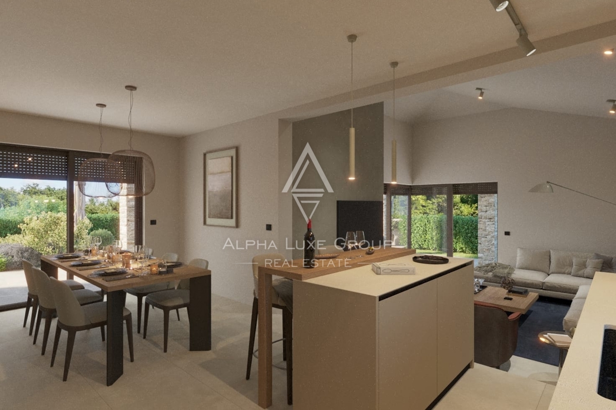 Istria, Višnjan: Casa indipendente con piscina